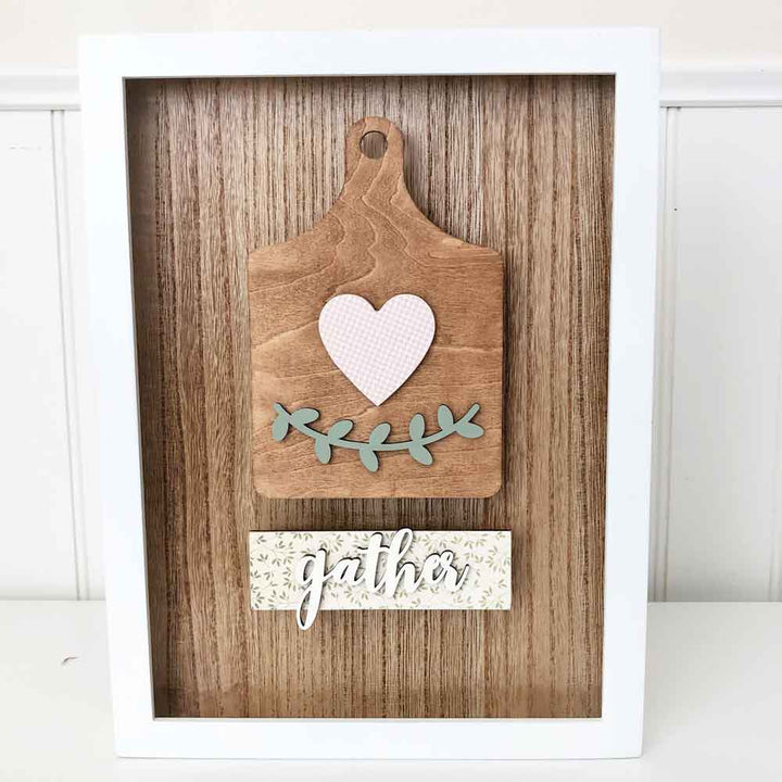 Gather Cutting Board - Simply Framed - Foundations Decor