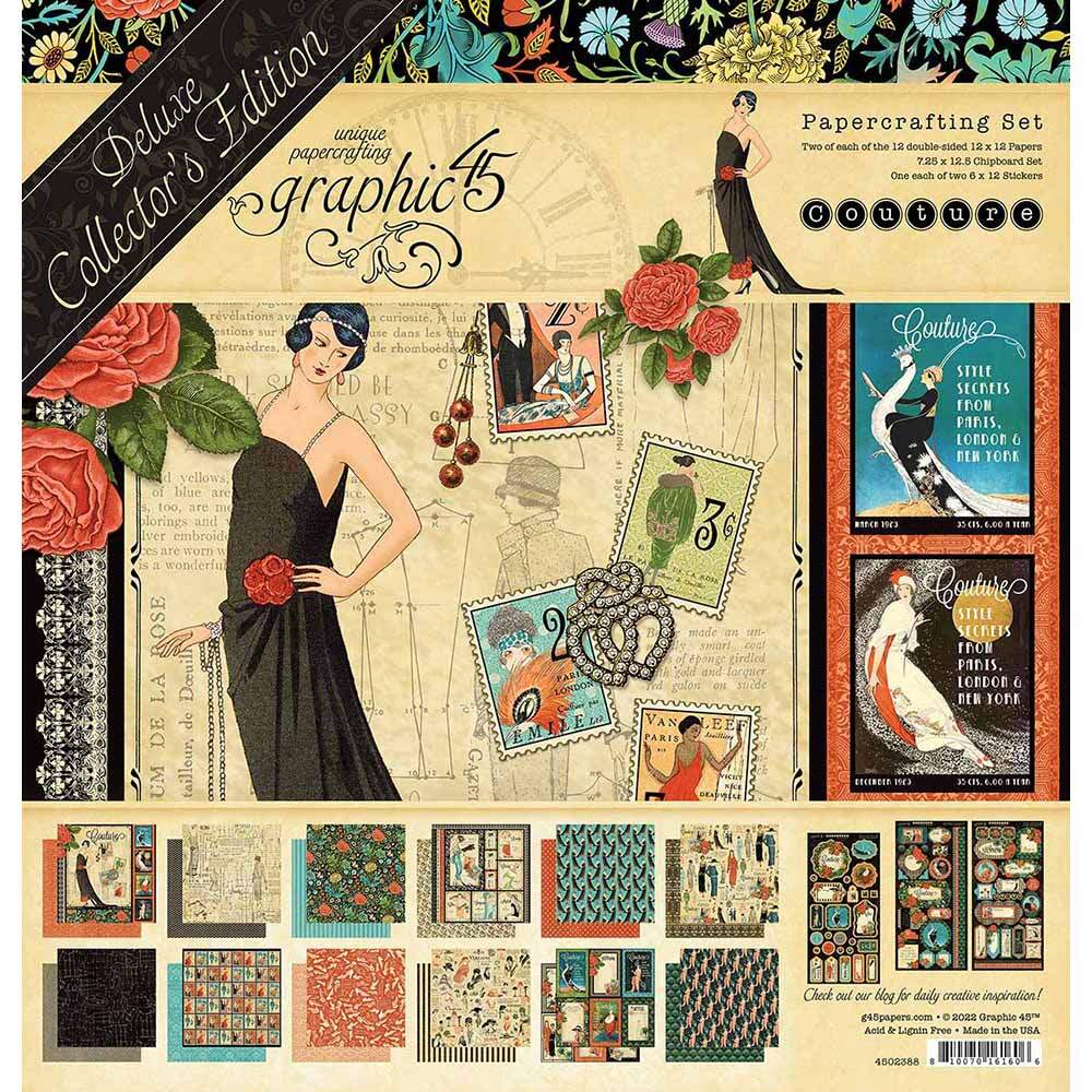 Graphic Scrapbook hot Paper