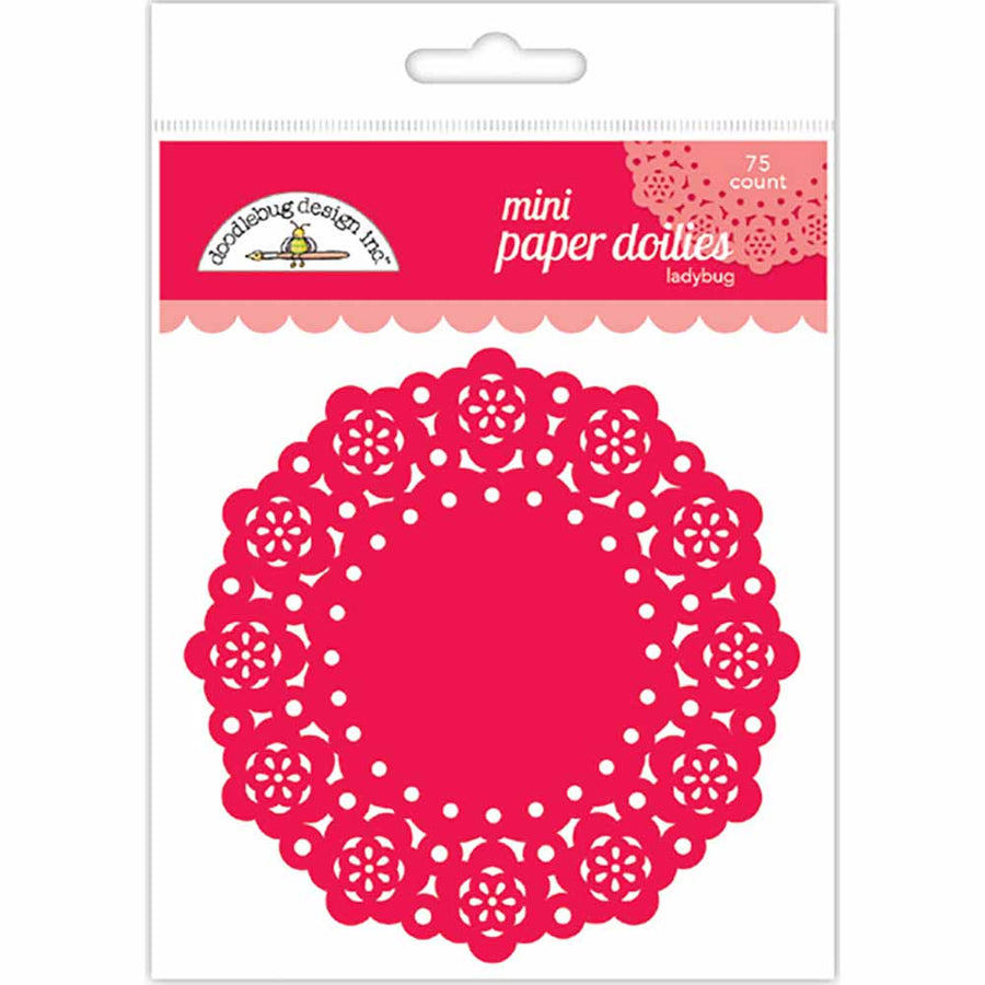 Ladybug Mini Doilies - Doodlebug