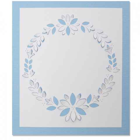 Cut-Out Wreath Thinlits Die-Lisa Jones-Sizzix