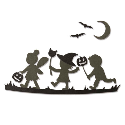 Halloween Silhouettes Thinlits Dies - Lisa Jones - Sizzix