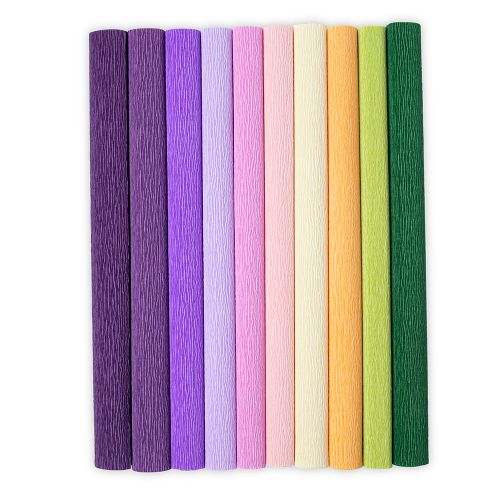 Serenity 12" x 24" Crepe Paper Assortment - Let It Bloom - - Sizzix Surfacez - Sizzix