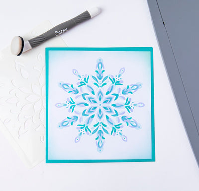 Snowflake Layered Stencil - Sizzix