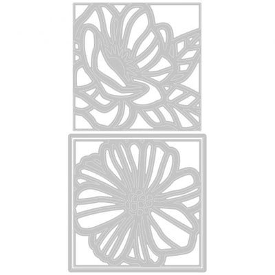 Floral Card Fronts Thinlits Die Set-Olivia Rose-Sizzix