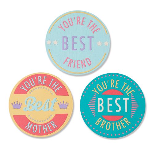 You're The Best Thinlits Die Set-Jenna Rushforth-Sizzix