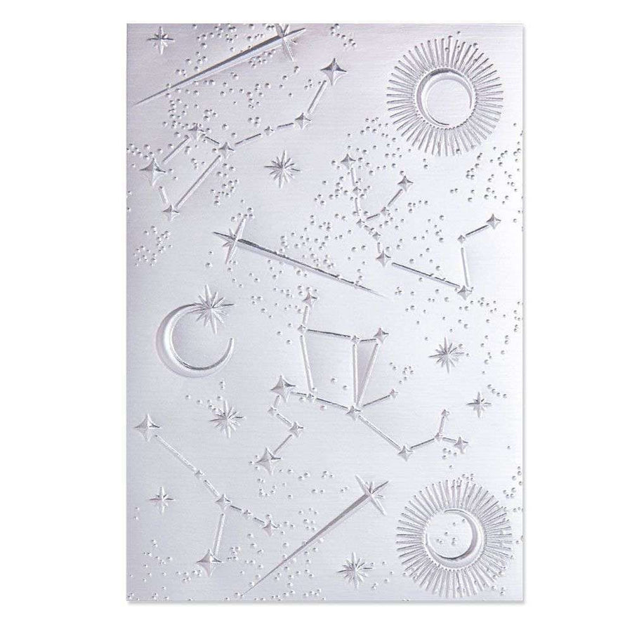 Starscape 3-D Textured Impressions Embossing Folder-Mystical-Kath Breen-Sizzix