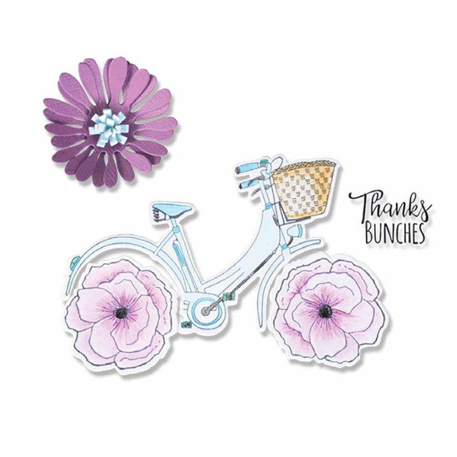 Thankful Framelits Dies w/ Stamps-Jen Long-Sizzix