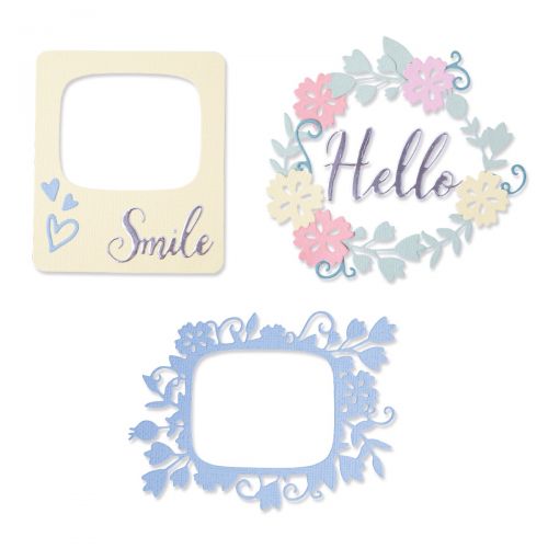 Rounded Picture Frames Thinlits Dies-Lisa Jones-Sizzix