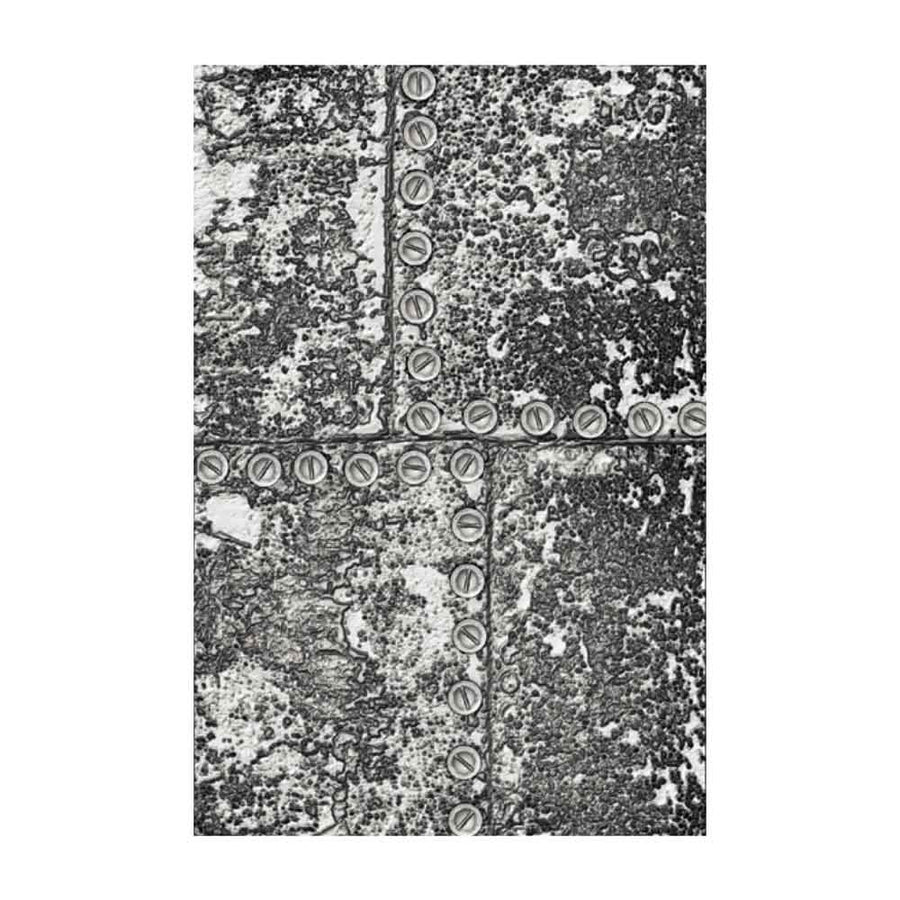 Steel Plates 3-D Texture Fades Embossing Folder - Tim Holtz - Sizzix