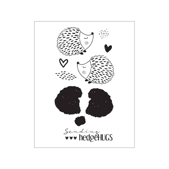 Hedgehugs Layered Clear Stamps Set - Lisa Jones - Sizzix