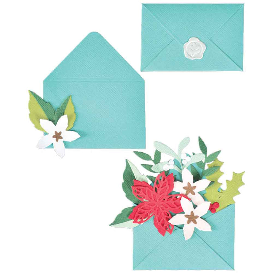 Festive Envelope Thinlits Dies - Lisa Jones - Sizzix