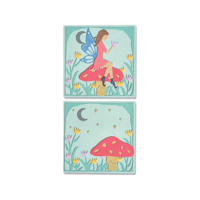 Fairy Scene Thinlits Die Set - Lisa Jones - Sizzix