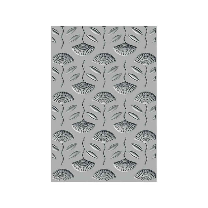 Quirky Florals 3-D Textured Impressions Embossing Folder - Kath Breen - Sizzix