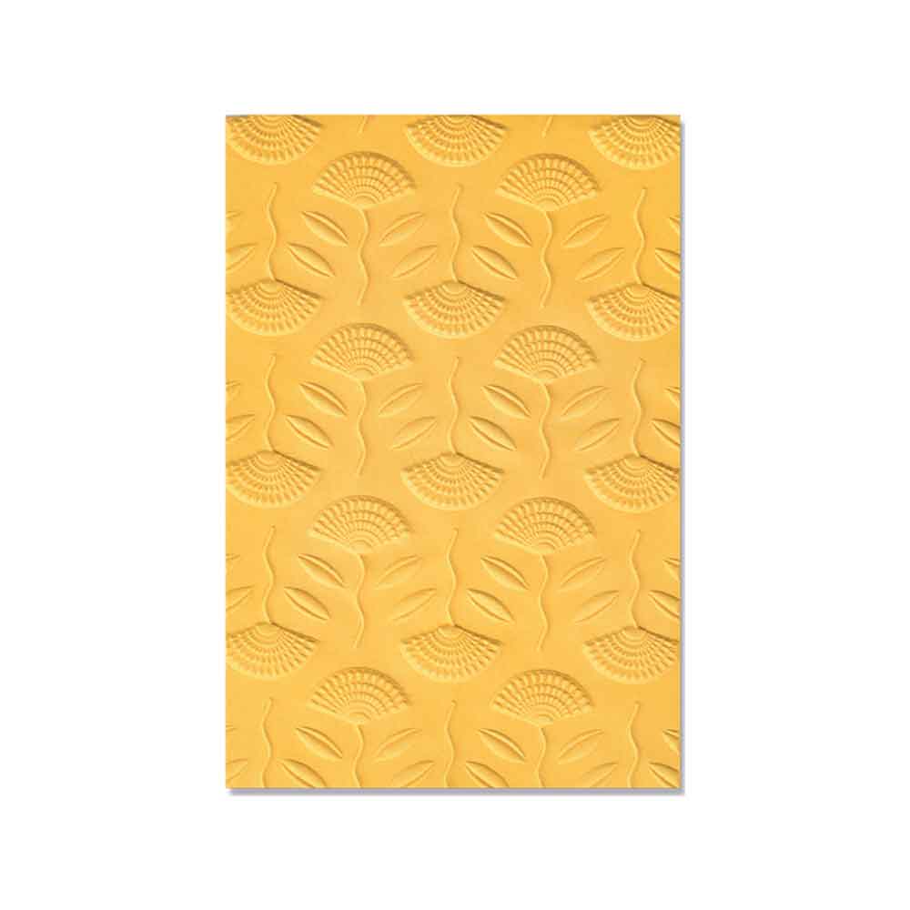 Quirky Florals 3-D Textured Impressions Embossing Folder - Kath Breen - Sizzix