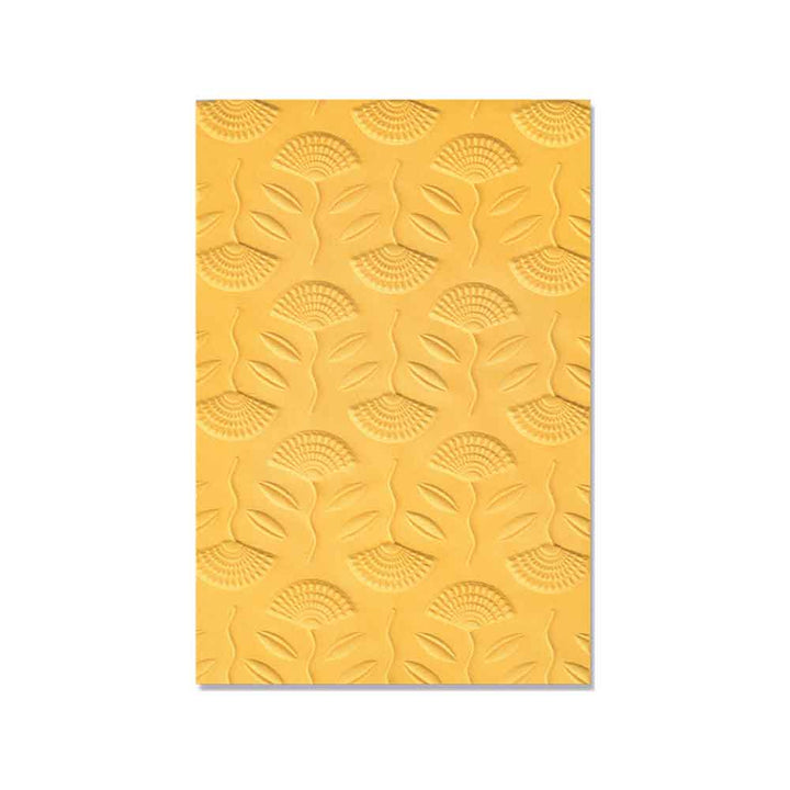 Quirky Florals 3-D Textured Impressions Embossing Folder - Kath Breen - Sizzix