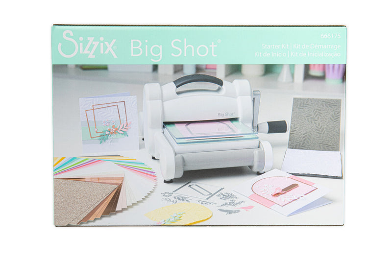 Sizzix • Big Shot Plus Starter Kit White & Gray