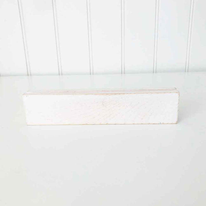 White Scrabble Tile Holders - Tabletop Decor - Foundations Decor