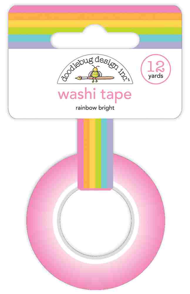 Instant Rainbow Washi Tape