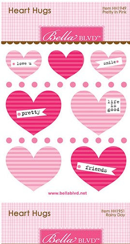 Pretty In Pink Heart Hugs-Chloe-Bella Blvd