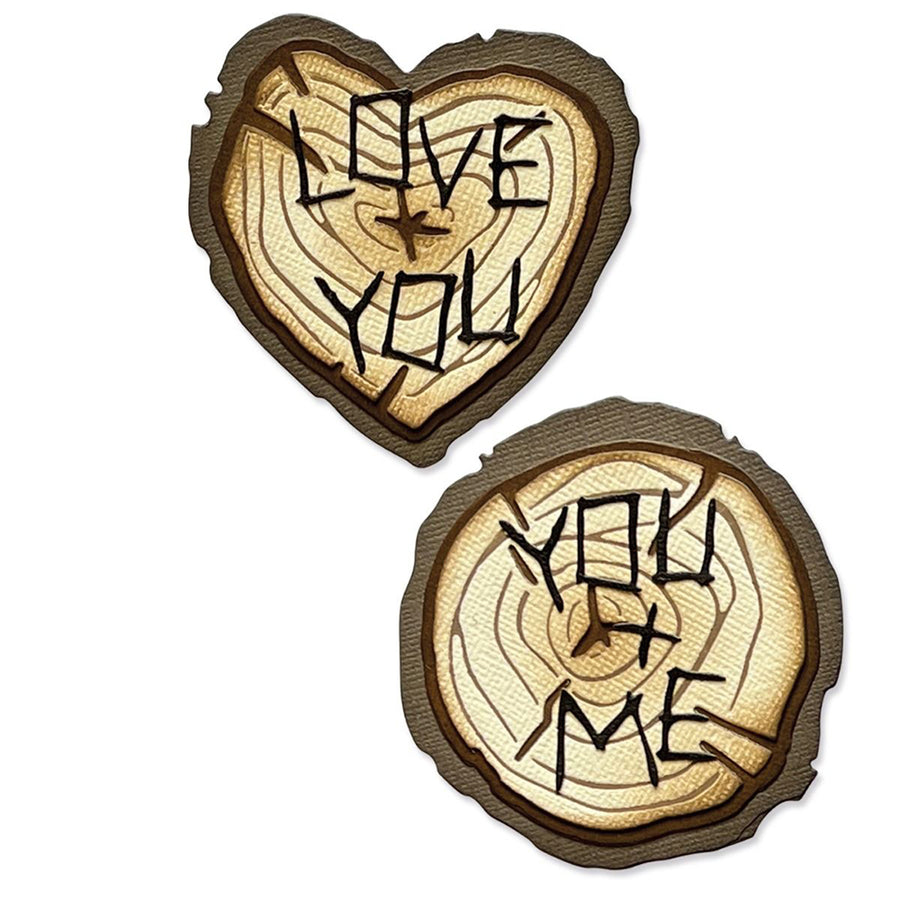 Wood Slice Thinlits Die Set - Tim Holtz - Sizzix