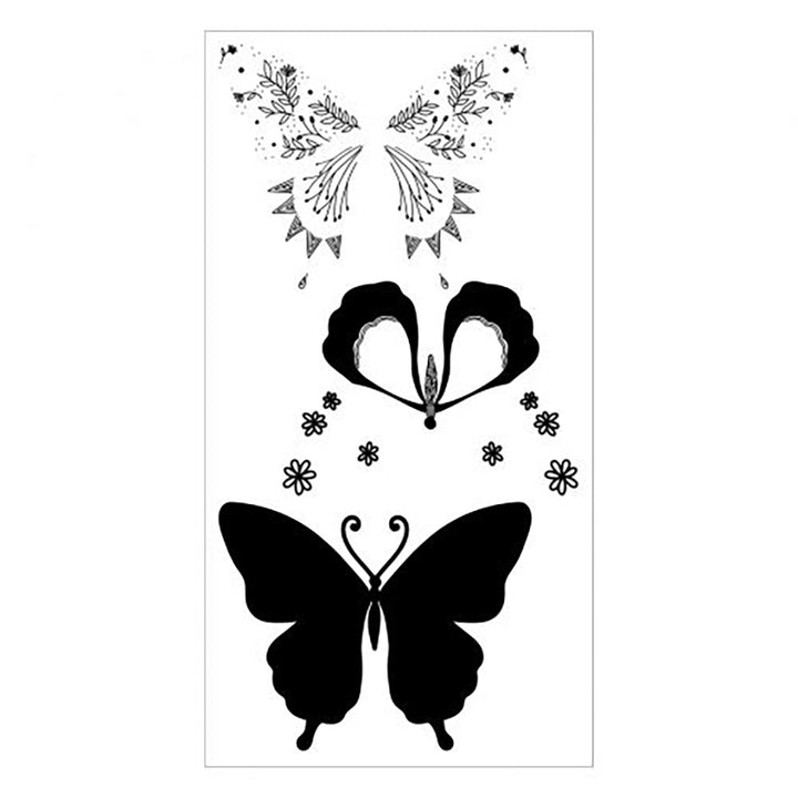 Decorated Butterfly Layered Clear Stamp - Lisa Jones - Sizzix