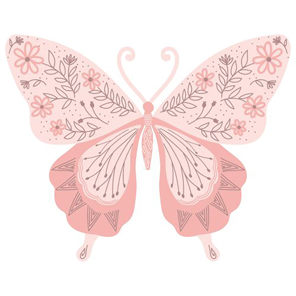 Decorated Butterfly Layered Clear Stamp - Lisa Jones - Sizzix