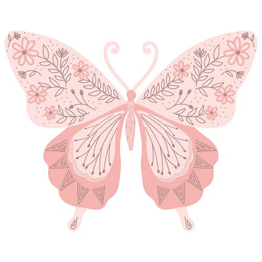 Decorated Butterfly Layered Clear Stamp - Lisa Jones - Sizzix