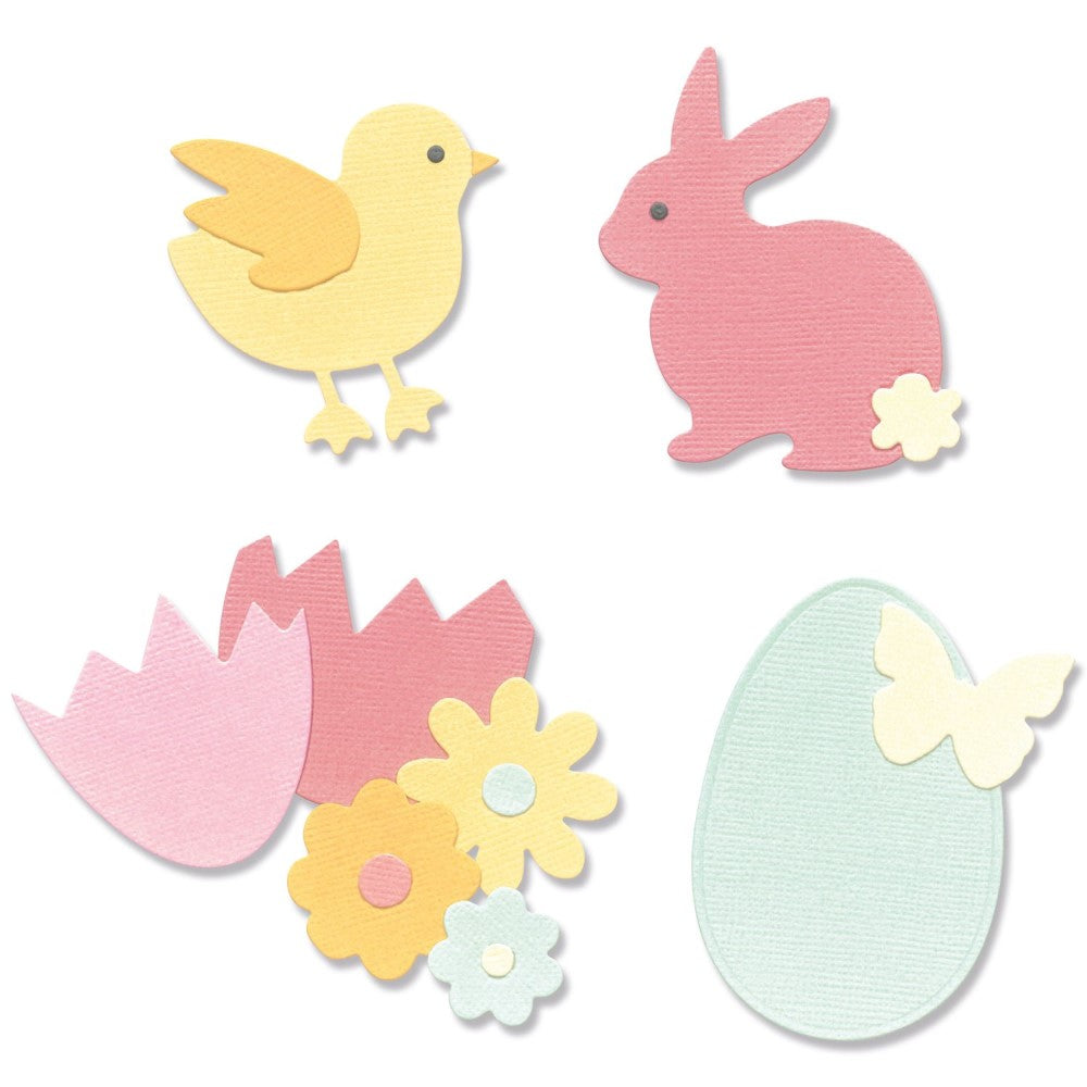 Basic Easter Shapes Thinlits Die Set - Olivia Rose - Sizzix