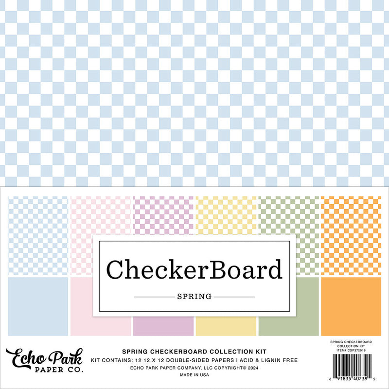 Spring Checkerboard Collection Kit - Echo Park