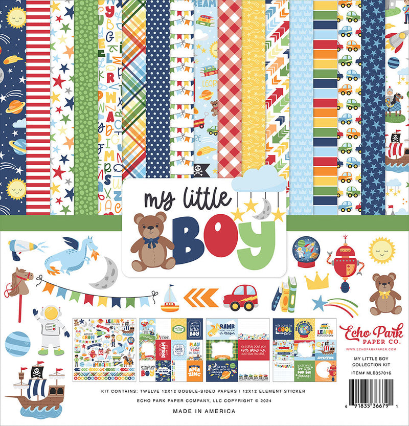 My Little Boy Collection Kit - Echo Park