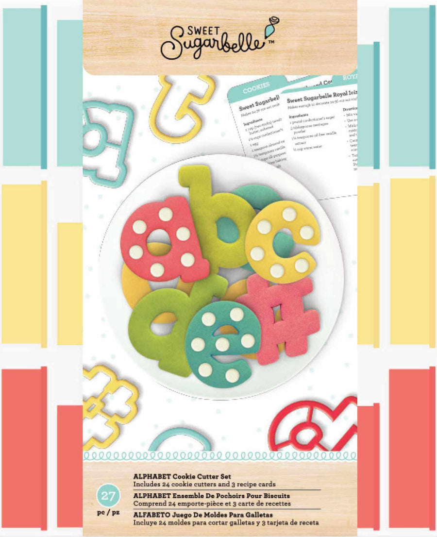 Sweet Sugarbelle alphabet Cookie cutters