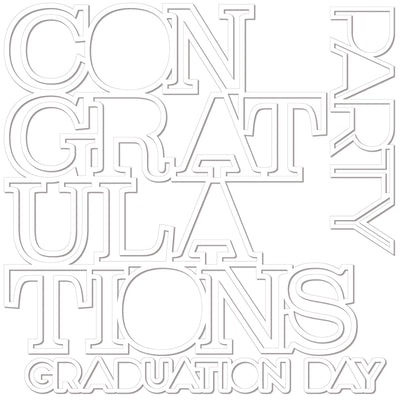 Congratulations Cut Outs - Cap and Gown Collection-Bella Blvd