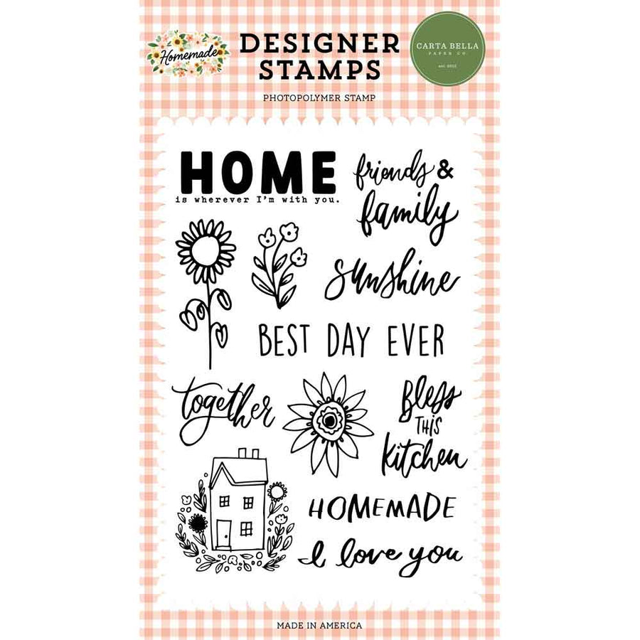 Bless This Kitchen Stamp Set - Homemade - Carta Bella