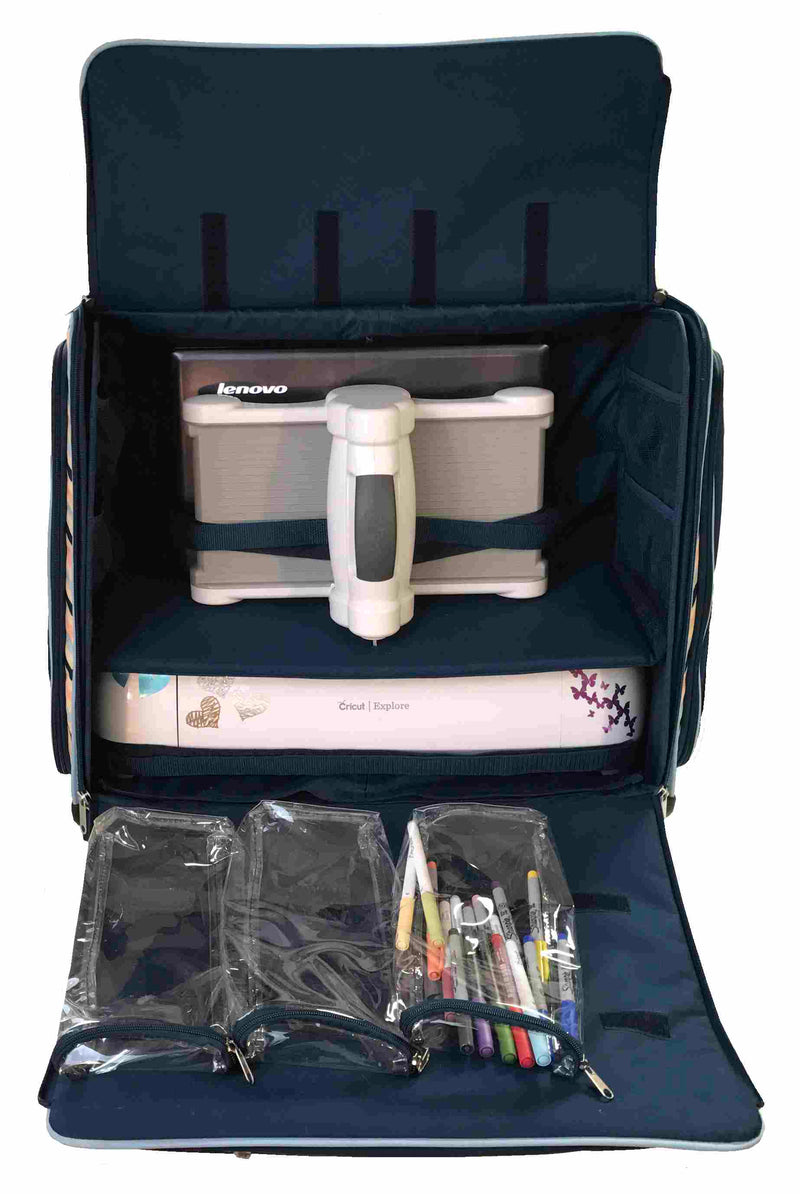 Carrying Bag Case Cricut Explore Air Maker Silhouette Cameo 3 Air 2 Travel  Pink