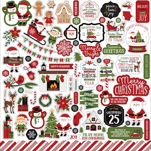 The Magic of Christmas Element Stickers - Echo Park