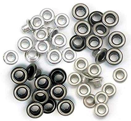 Cropadile Eyelets - Cool Metal