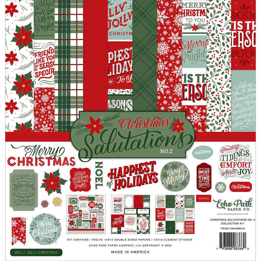 Christmas Salutations No. 2 Collection Kit - Echo Park