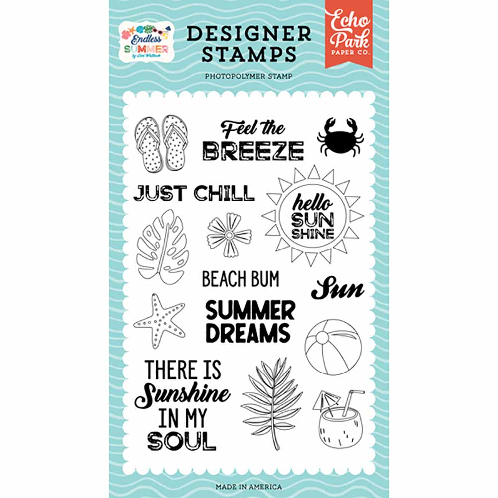 Echo Park | Best Summer Ever Die & Stamp Set
