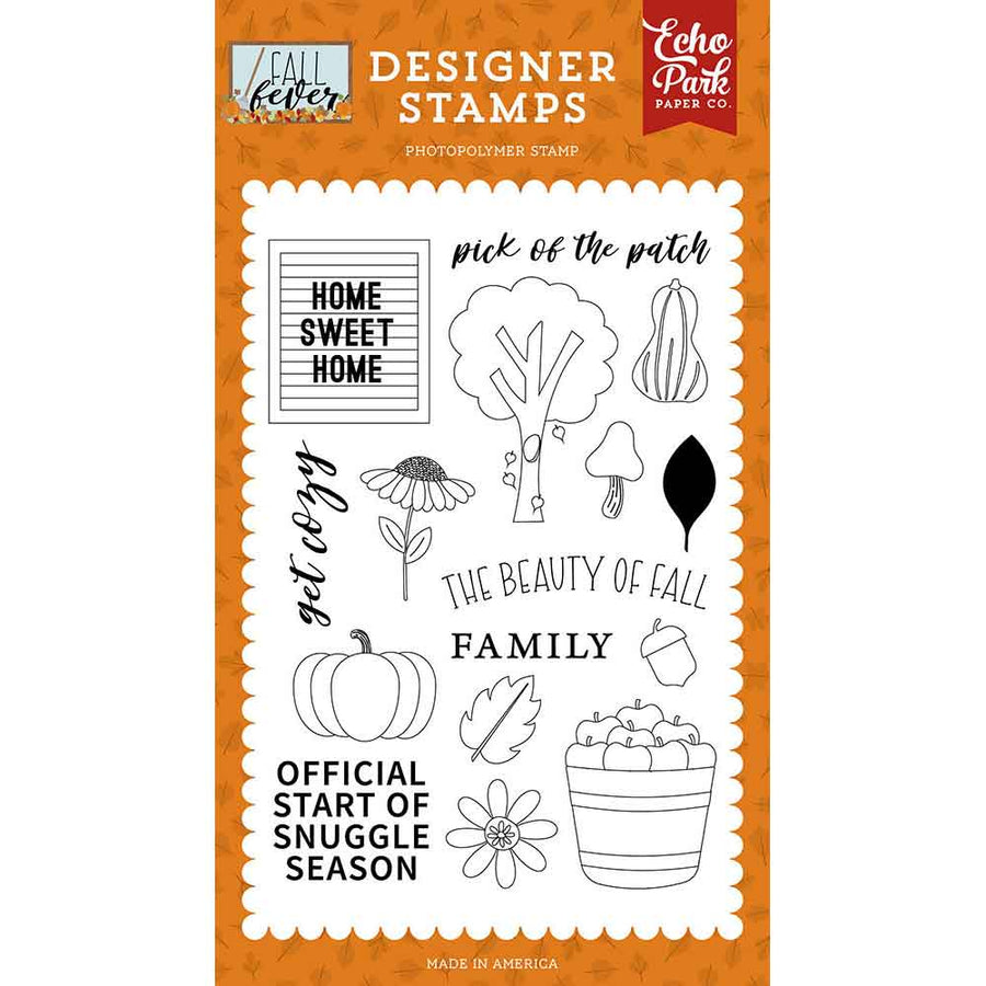 Pick Of The Patch Stamp Set - Fall Fever - Echo Park