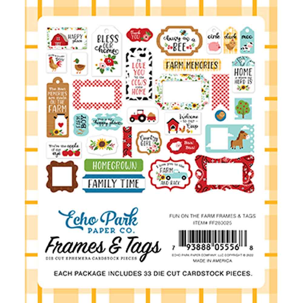 Fun on the Farm by Echo Park Paper Pack