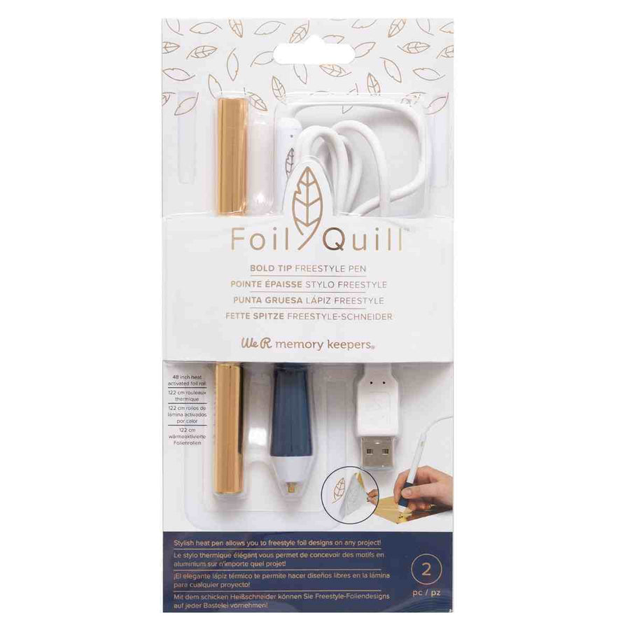 Freestyle Bold Tip-Foil Quill-We R Memory Keepers