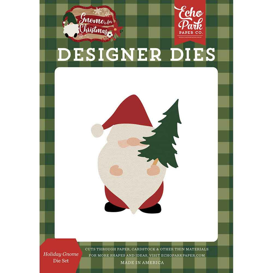 Holiday Gnome Die Set - Gnome For Christmas - Echo Park