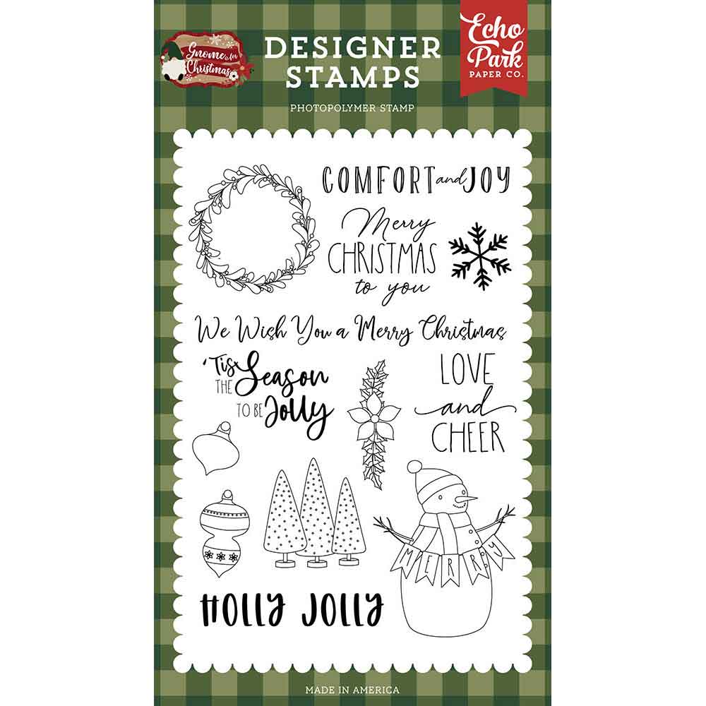 Gnome For Christmas Frames & Tags - Echo Park Paper Co.