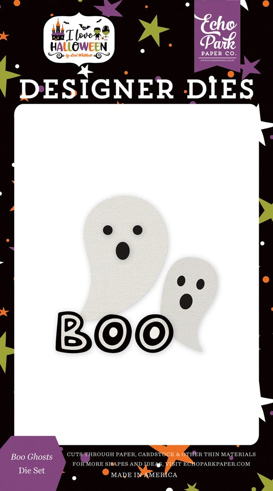 Boo Ghosts Dies-I Love Halloween-Echo Park