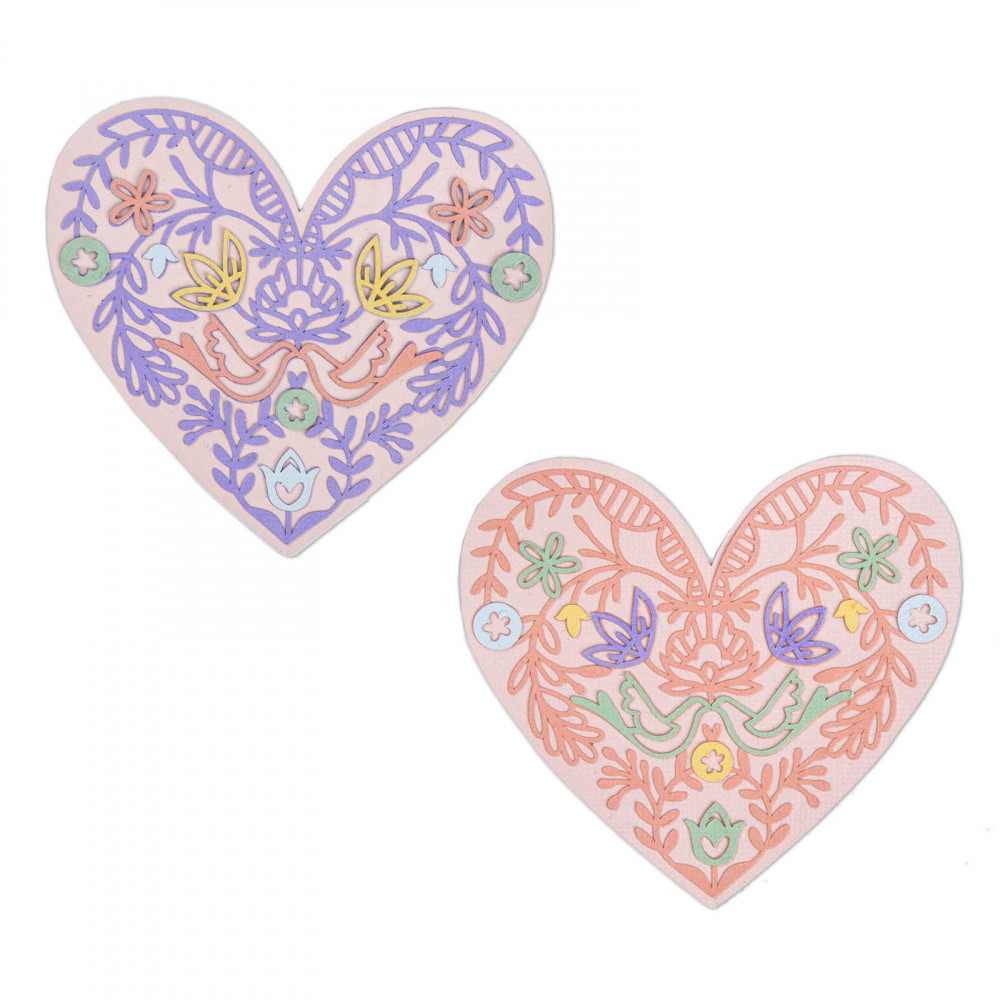 Lace Heart Sizzix dies