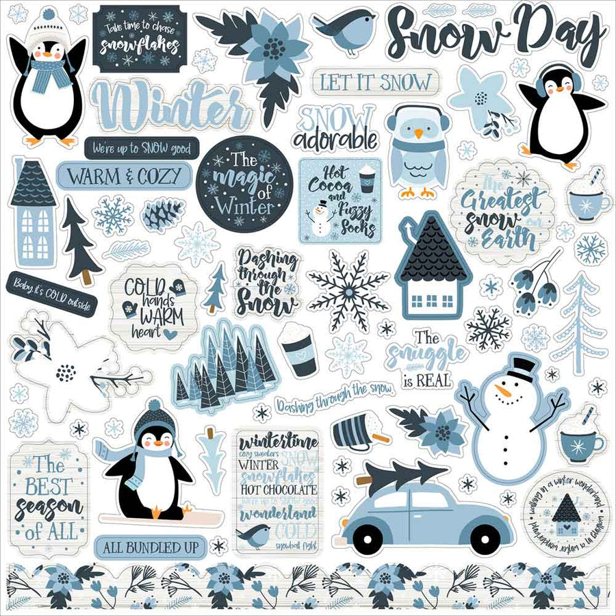 The Magic Of Winter Element Stickers - Lori Whitlock - Echo Park