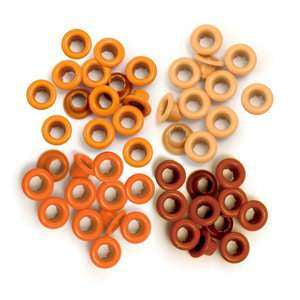 WE R Memory Keepers Eyelets - Orange