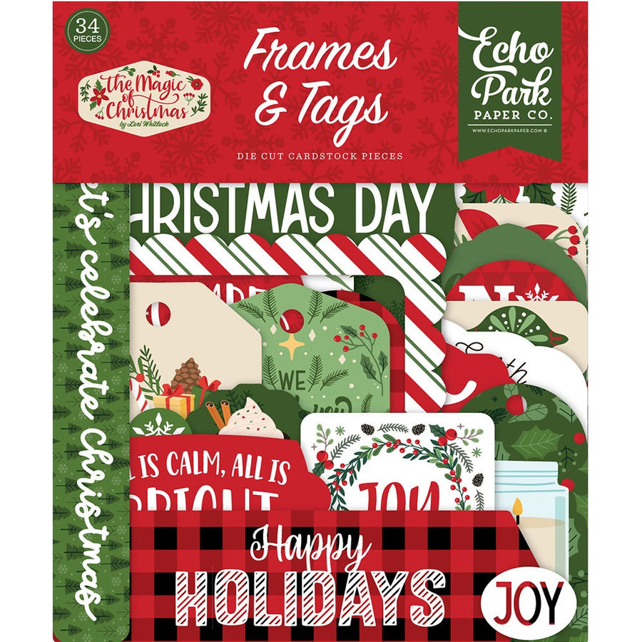 The Magic Of Christmas Frames & Tags - Echo Park