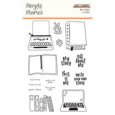 Photopolymer Stamps - My Story Collection - Simple Stories