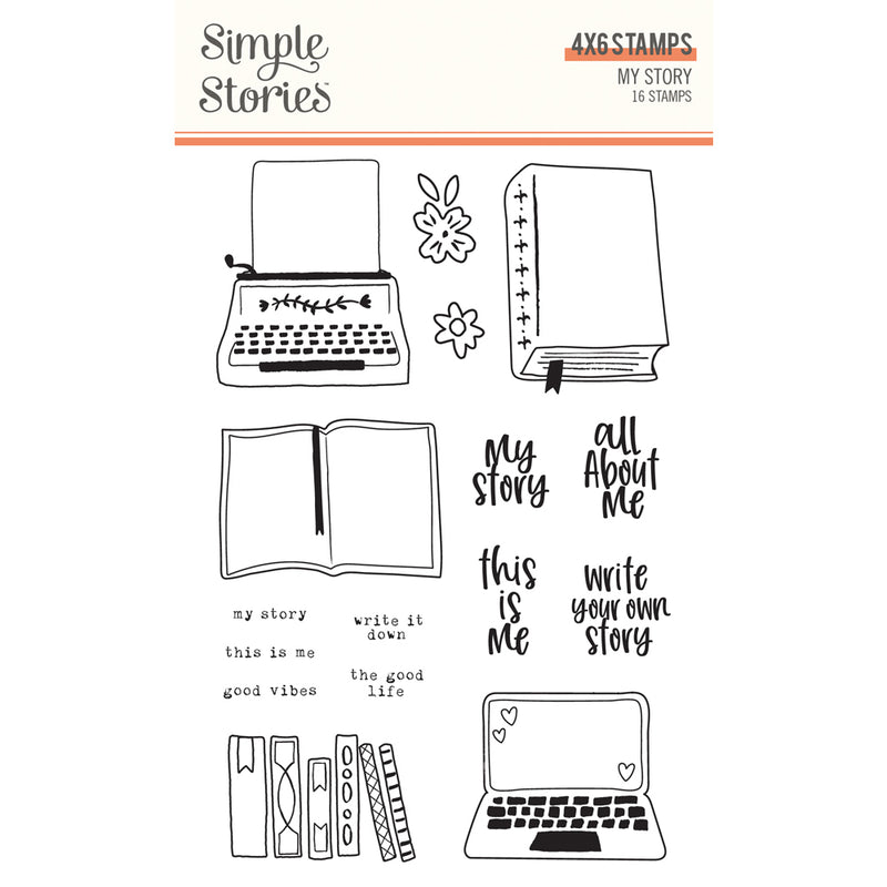 Photopolymer Stamps - My Story Collection - Simple Stories